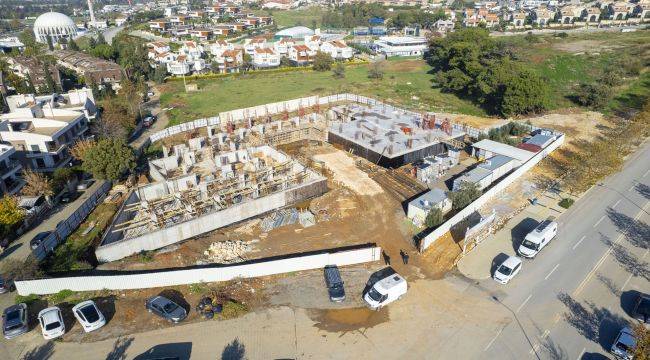 Kız Öğrenci Yurdu Projesi Hızla Yükseliyor