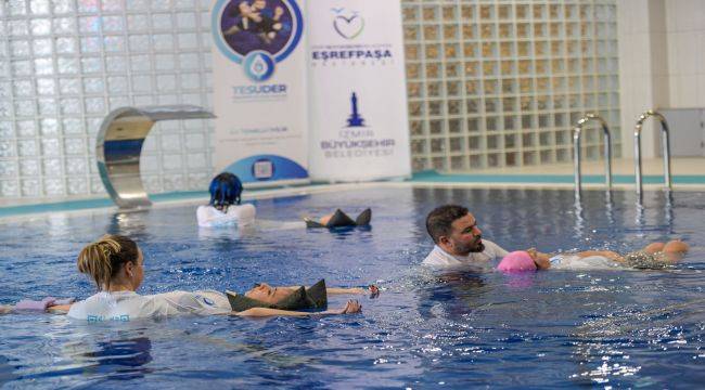 Suyun iyileştirici gücüyle engeller aşılıyor