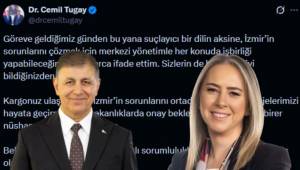 Tugay’dan Çankırı’ya yanıt: “İzmir’in bekleyen kredi dosyalarını da size iletelim”