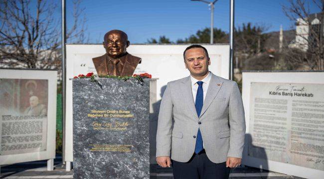 Başkan Eşki'den KKTC Parkı'nda anlamlı anma