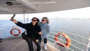 Bergama vapuru Konaklı kadınları konuk etti