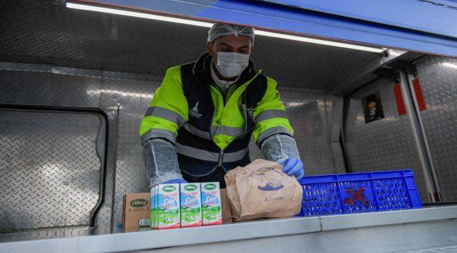 Minikler güne Büyükşehir’in menüsüyle başlıyor