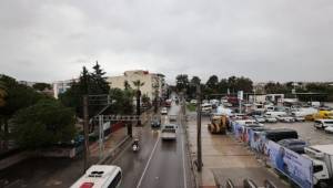 Özmen Caddesi’nde yeni altyapı yağmur sınavını geçti