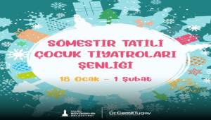 Sömestr tatilinde Çocuk Tiyatroları Şenliği
