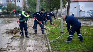 Bornova’da sel seferberliği