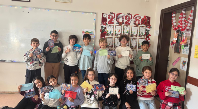 Çamlıbahçe’nin Minik Kalemlerinden Büyük Bir Eser