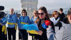 İzmirli Ukraynalılar Savaşın 4. Yılında Gündoğdu’dan Ses Yükseltti