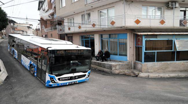 Vatandaş istedi, alçak tabanlı otobüs geldi
