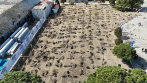 Beton söküldü, umut filizlendi