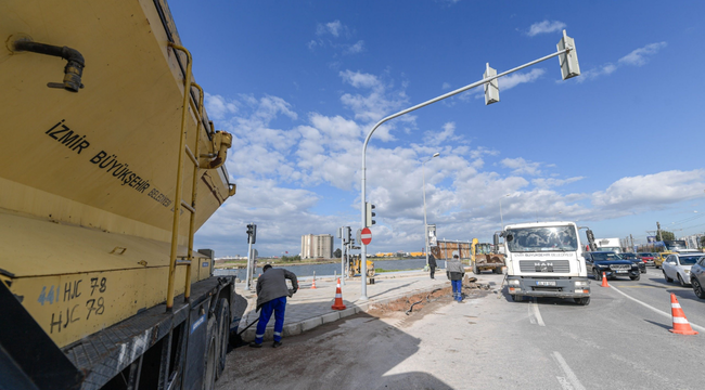 Çiğli ve Gaziemir’de trafik akışı hızlanıyor