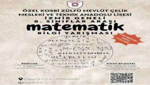KOSBİ zülfü mevlüt çelik mtal’de matematik heyecanı