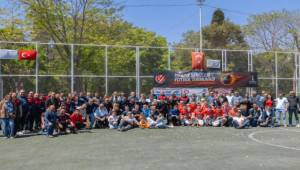 İtfaiyecilerden anlamlı turnuva