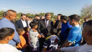 Başkan Tugay Çırpı’da halkla buluştu
