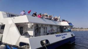 Bayramda rota denize