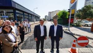 Çamdibi’nin yolları yenileniyor