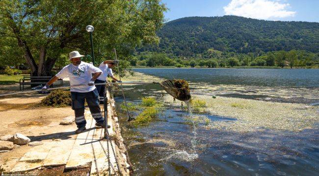 İzmir Büyükşehir Belediyesi doğa harikasına sahip çıkıyor 