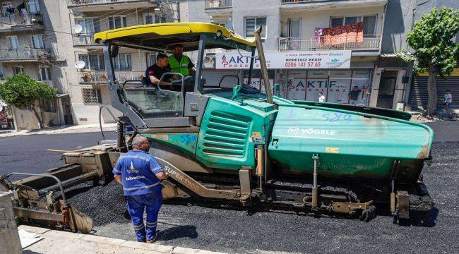 İzmir’in yollarında yoğun çalışma