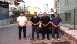 Başkan Eşki sabahın ilk ışıklarıyla sahada