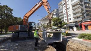 Bergama’da taşkın riskine karşı yeni hat