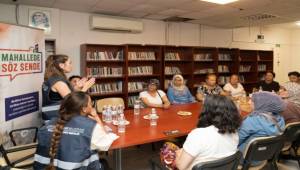 Büyükşehir mahallelinin sesini dinliyor