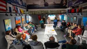 Çocuklar İzmir’in kültürel mirasını sanatla keşfetti
