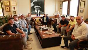 Gerenköy Avcılar Kulübü’nden Başkan Saniye Bora Fıçı’ya Ziyaret: